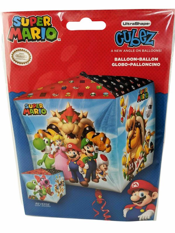 Mario Bros 15 in. Cubez Balloon