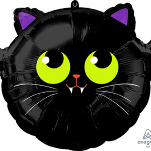 20" Bat Cat Foil Balloon