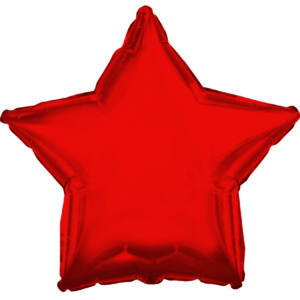 18" Red Star Foil