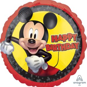 18" Mickey Mouse Forever Birthday Foil Balloon