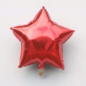 18" SOLID RED STAR
