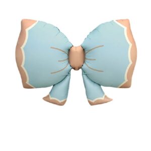 36" Matte Blue Bows Bowknot Foil Balloon